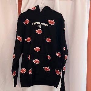 SHIPPUDEN AKATSUKI HOODIE (BLACK) Hypland Large